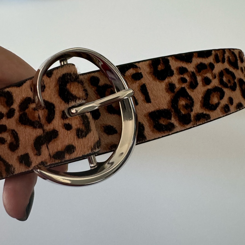 WHBM cheetah belt - White House Black Market